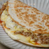 (Tortilla Week #6) Cheesy Kimchi Natto Tortilla