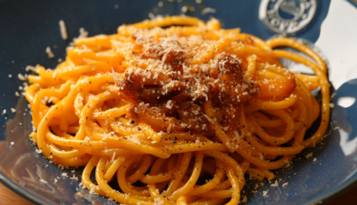 ローマで食べたイタリアの本格カルボナーラ（生クリーム、にんにくなし！）