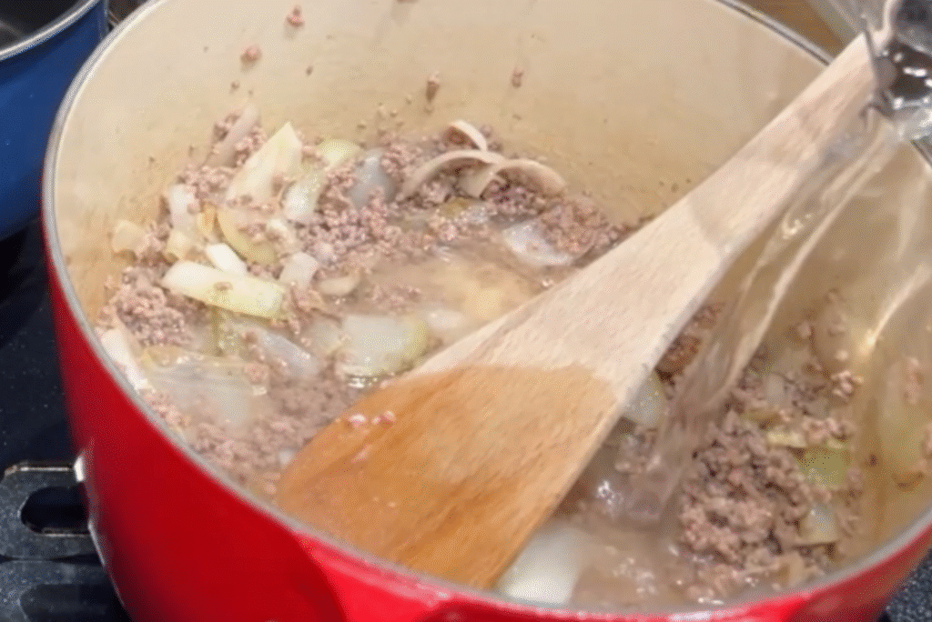 カレーの作る写真