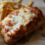 Classic Chicken Parmigiana from an Aussie Pub