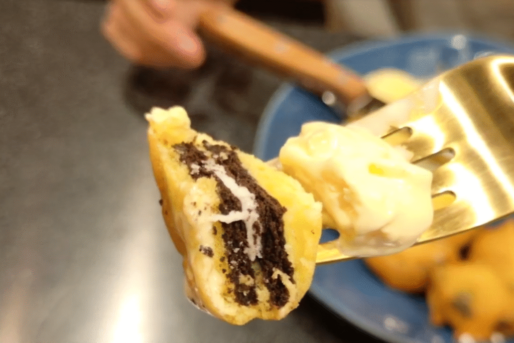 揚げオレオの写真