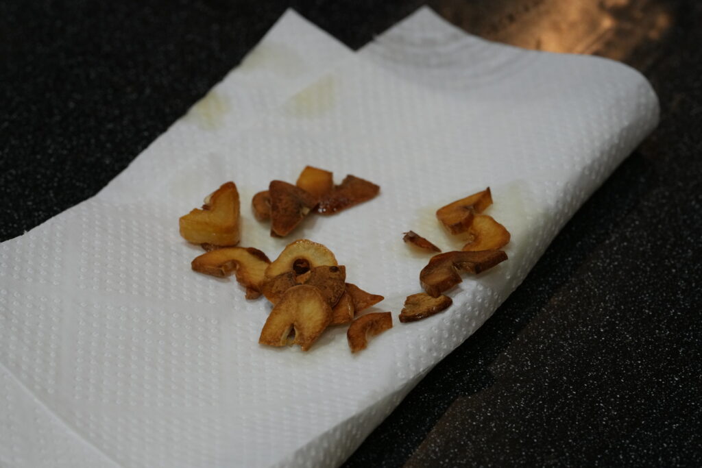 フライドガーリックの写真