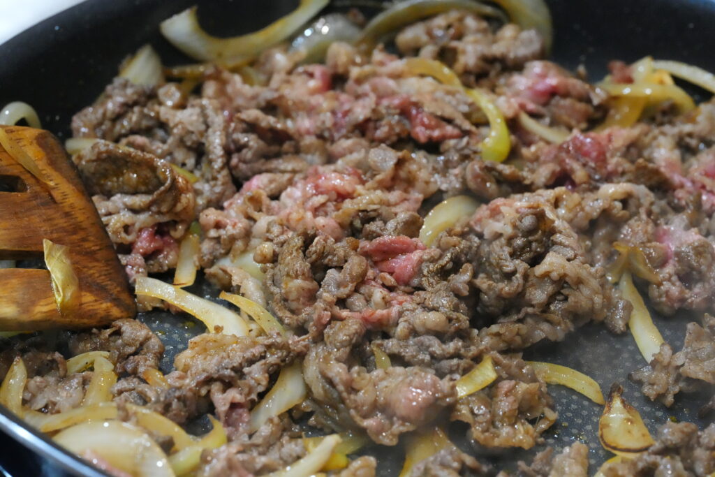 ケイジャンビーフの写真