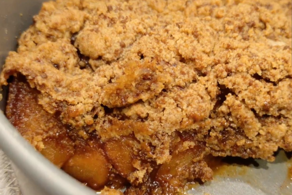 アップルクランブルの写真